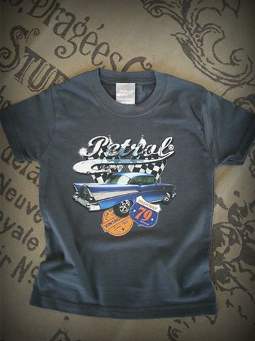 Fairlane | Checkered Flag design  {KIDS Unisex T}