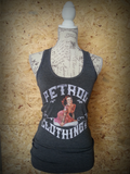 Tattoo Pin-up Rockabilly Style - Racerback Ladies T