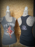 Tattoo Pin-up Rockabilly Style - Racerback Ladies T