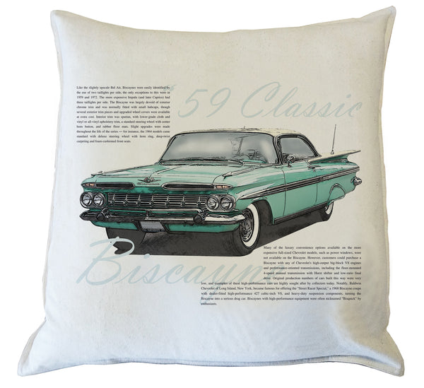 Scatter Cushion: Chevrolet Biscayne 1959 II History