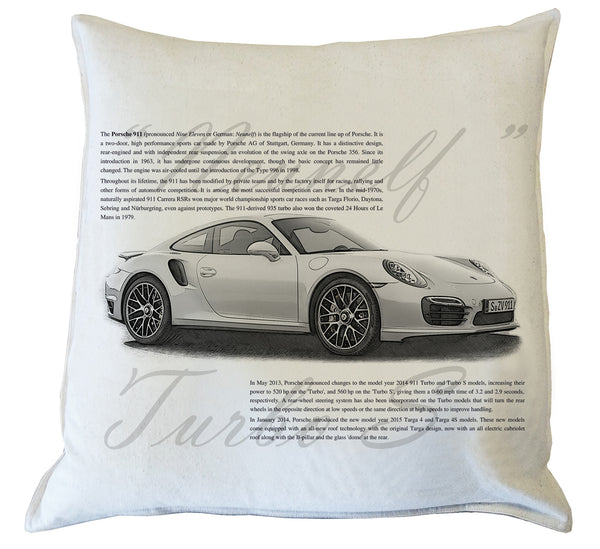 Scatter Cushion : Porsche 911 history