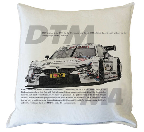 Scatter Cushion: BMW DTM M4 history