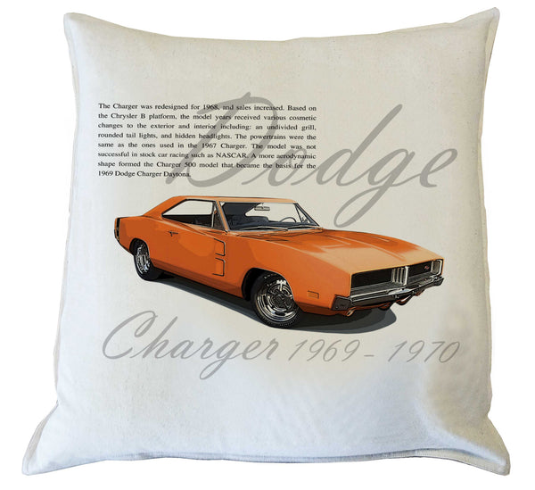 Scatter Cushion: Dodge Charger history