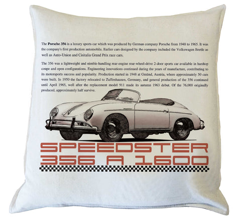 Scatter Cushion : Porsche Speedster history