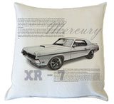 Scatter Cushion: Mercury Cougar XR7 history